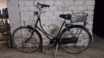 Gazelle_Fahhrad_schwarz_mit_Korb